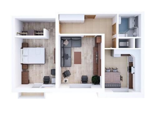 Типовые планировки двухкомнатных квартир. Планировка двухкомнатной квартиры: 13 оптимальных вариантов