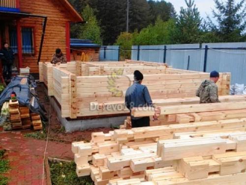 Профилированный брус размеры сечения. Как выбрать оптимальное сечение профиля бруса для дома? 28 Апр 10