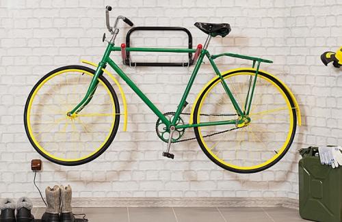 Крепление для хранения велосипеда вертикально вдоль стены. Настенный крепеж для велосипеда: какой выбрать
