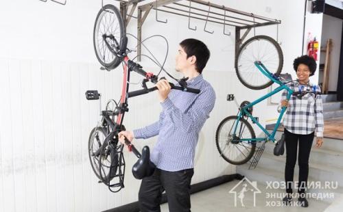Негде хранить велосипед. Гараж – идеальное место