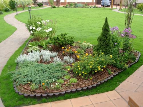 Готовые схемы и проекты клумб. Виды клумб и выбор места