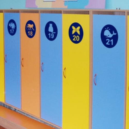 Шкафчики для детского сада размеры. Особенности шкафчиков для детских садов, нюансы выбора