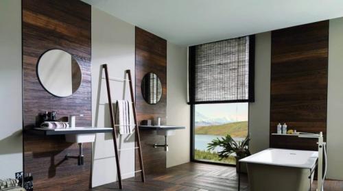 Плитка под дерево настенная. Плитка под дерево в дизайне интерьера