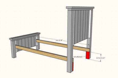 Кровать с подъёмным механизмом своими руками. Как сделать большую подъемную кровать своими руками 10