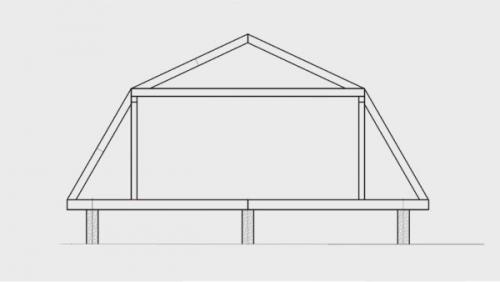 Какие материалы используются для создания стропильной системы ломанной крыши. Как построить ломаную крышу своими руками – простые инструкции для самостоятельного выполнения