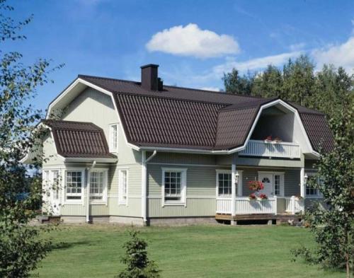 Что такое мансардная ломаная крыша. Ломаная мансардная крыша: описание