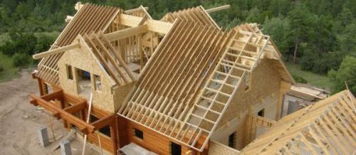 Как правильно установить стропила для мансардной ломаной крыши