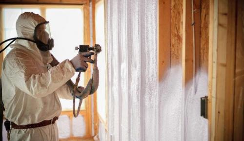 Обрешетка для пеноизола. Пеноизол 01