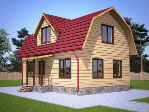 Как строится ломаная четырехскатная крыша. Что представляет собой ломаная крыша