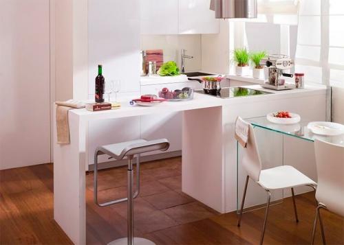 Стол барная стойка для маленькой кухни. Барная стойка для маленькой кухни — виды моделей. Какой выбрать? Фото.