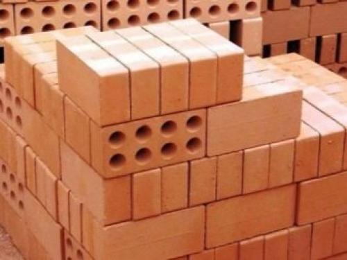 Дом из красного керамического кирпича. Виды кирпича 05