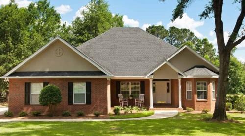 Красивые кирпичные одноэтажные дома. Одноэтажные кирпичные дома