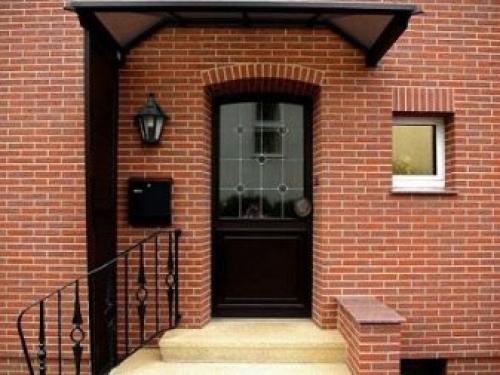 Дом из красного керамического кирпича. Виды кирпича 03