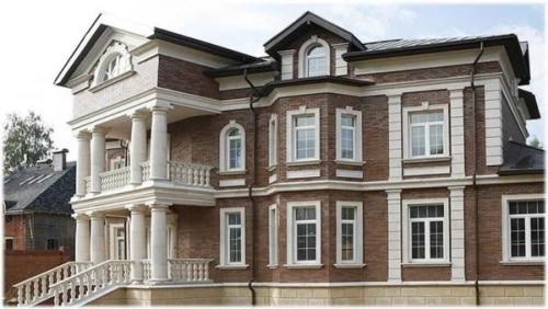 Красивые дома из красного кирпича. Минусы