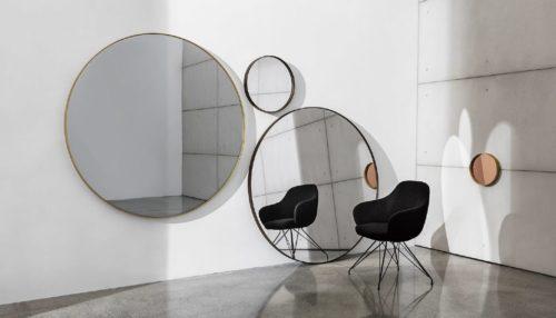 Какие функции может выполнять круглое зеркало в раме. Круглые зеркала: элегантное и практичное решение для дома и офиса