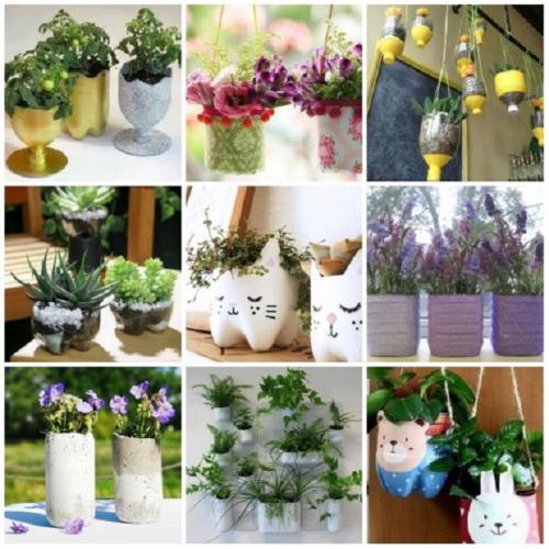 Поделки из бутылок пластиковых. Поделки из пластмассовых бутылок своими руками: украшения для сада, огорода, дачи 07