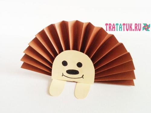 Как сделать ежика: детские поделки из разных материалов