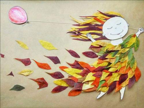 Поделка из листьев. Поделки из листьев на тему осени: 70 идей