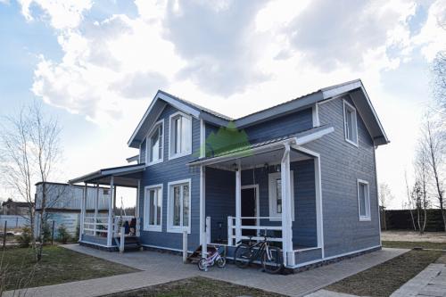 Как выбрать цвет фасада дома. ЦВЕТ ФАСАДА ДОМА С ЗЕЛЕНОЙ КРЫШЕЙ 03