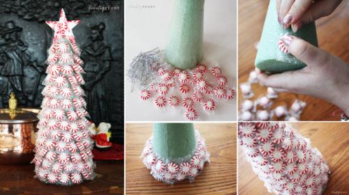 Новогодняя конфета из пластиковой бутылки. Елка из конфет своими руками: 25 пошаговых МК, как сделать конфетную елочку