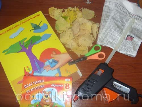 Как сделать сову из листьев. Поделка из листьев «Золотая совушка» Отредактирова. 2020