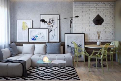 Какие современные тенденции в дизайне интерьера можно применить в однокомнатной квартире 40 м. Дизайн однокомнатной квартиры 40 кв.м. (80 фото)