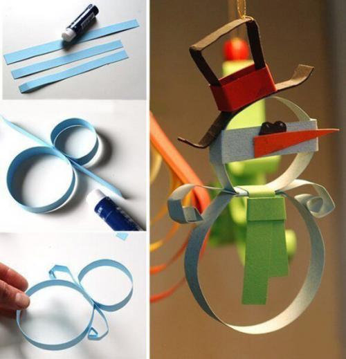 Елочные игрушки своими руками из бумаги. Как сделать из бумаги новогодние игрушки на ёлку
