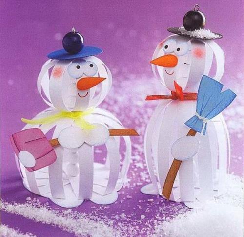 Елочные игрушки своими руками из бумаги. Как сделать из бумаги новогодние игрушки на ёлку