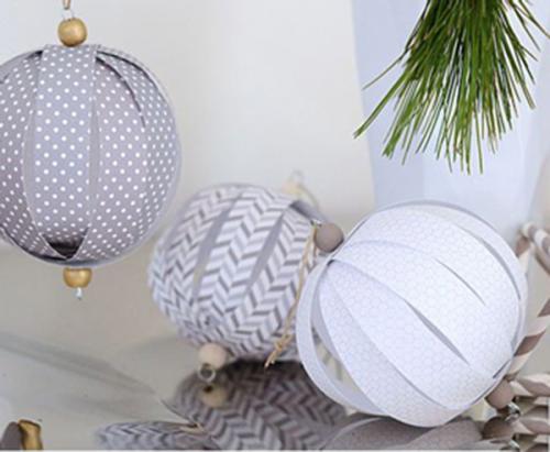 Елочные игрушки своими руками из бумаги. Как сделать из бумаги новогодние игрушки на ёлку