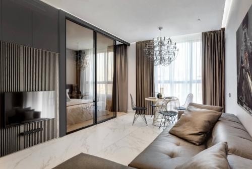 Зонирование однокомнатной квартиры стеллажом. Зонирование однокомнатной квартиры: 50+ фото лучших решений