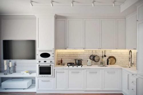 Дизайн 1-комнатной квартиры 45м2. Квартира 45 кв. м. — современный дизайн, стильный интерьер и схема расстановки мебели (120 фото)