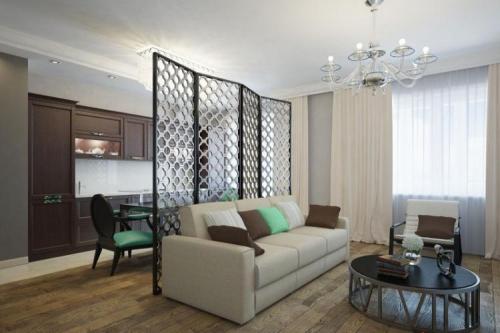 70 идей зонирования однокомнатной квартиры. 70+ идей зонирования однокомнатной квартиры