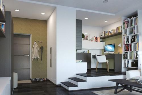 70 идей зонирования однокомнатной квартиры. 70+ идей зонирования однокомнатной квартиры 22 70 идей зонирования однокомнатной квартиры. 70+ идей зонирования однокомнатной квартиры 22