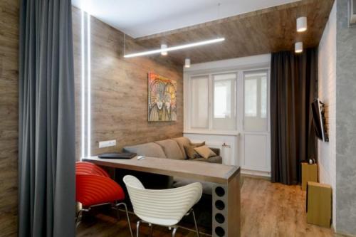 70 идей зонирования однокомнатной квартиры. 70+ идей зонирования однокомнатной квартиры