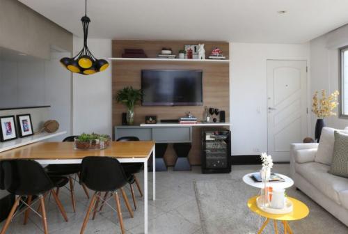 Дизайн однокомнатной квартиры 2020. Красивый Дизайн однокомнатной квартиры в современном стиле