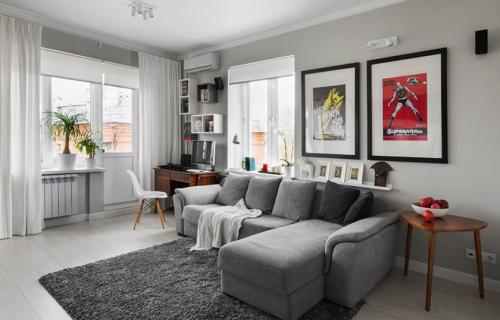 75 идей дизайна однокомнатной квартиры. Дизайн однокомнатной квартиры — 150 фото в интерьере