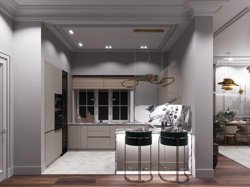 Можно ли использовать разделочные столы или барные стойки в однокомнатной квартире 19 кв. м. Показываем, какими способами можно разместить барную стойку на маленькой кухне и как сделать ее максимально полезной и функциональной.