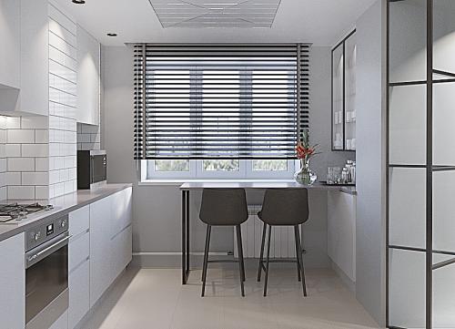 Можно ли использовать разделочные столы или барные стойки в однокомнатной квартире 19 кв. м. Показываем, какими способами можно разместить барную стойку на маленькой кухне и как сделать ее максимально полезной и функциональной.