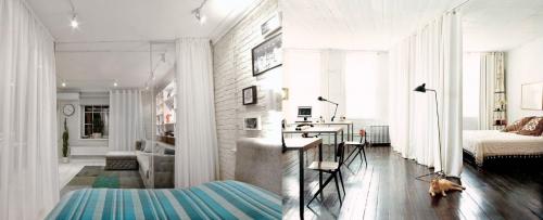 Какие существуют способы разделить однушку на две комнаты. Методы разделения комнаты