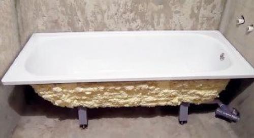 Укладка плитки на ванну. Подготовка