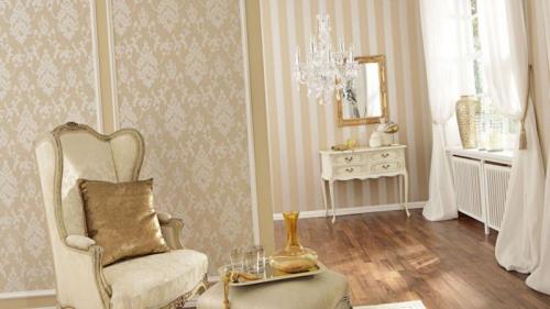 Как скомбинировать обои в зале. Комбинирование обоев в гостинной (120 фото)