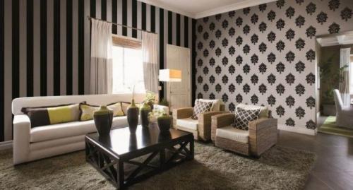 Комбинированные обои для зала 2023 года. (+70 фото) Варианты дизайна гостиной с комбинированными обоями в современном интерьере 70 фото