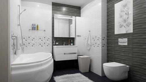 Как выбрать плитку в ванную и туалет. Rак выбрать плитку для ванной и туалета