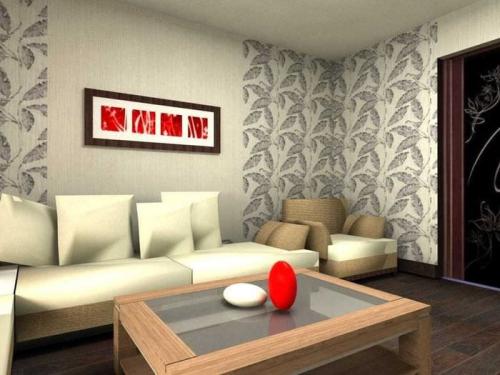 Как красиво скомбинировать обои в гостинной. Основные приемы комбинирования обоев