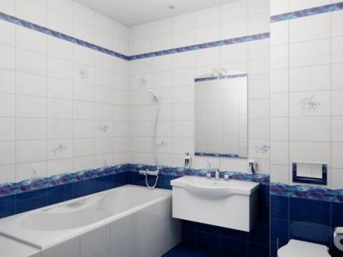 Укладка плитки в ванной с чего начать. Кафель для стен