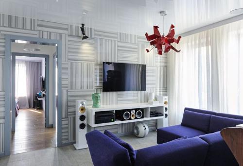 Обои для зала в квартире. Виды обоев для зала, их достоинства и недостатки 01