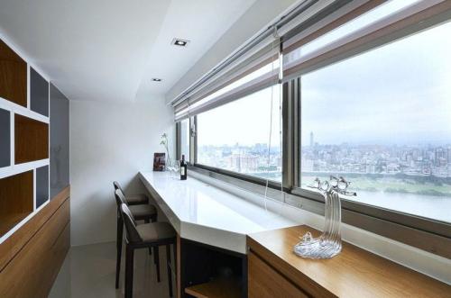 Какая температура зимой на застекленном балконе. Шторы и жалюзи 03