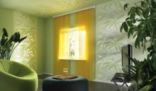 Как скомбинировать обои в зале. Как скомпоновать