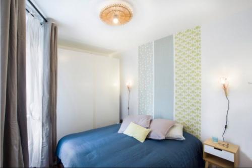 Комбинированные обои в спальню. Варианты комбинирования