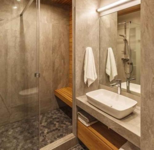 Чем отделать стены и пол в ванной. Требования к материалам для ванной 07 Чем отделать стены и пол в ванной. Требования к материалам для ванной 07